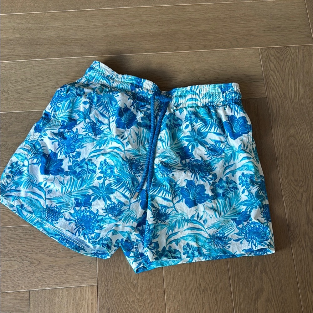 Vilebrequin Blue Floral Swim Trunks
